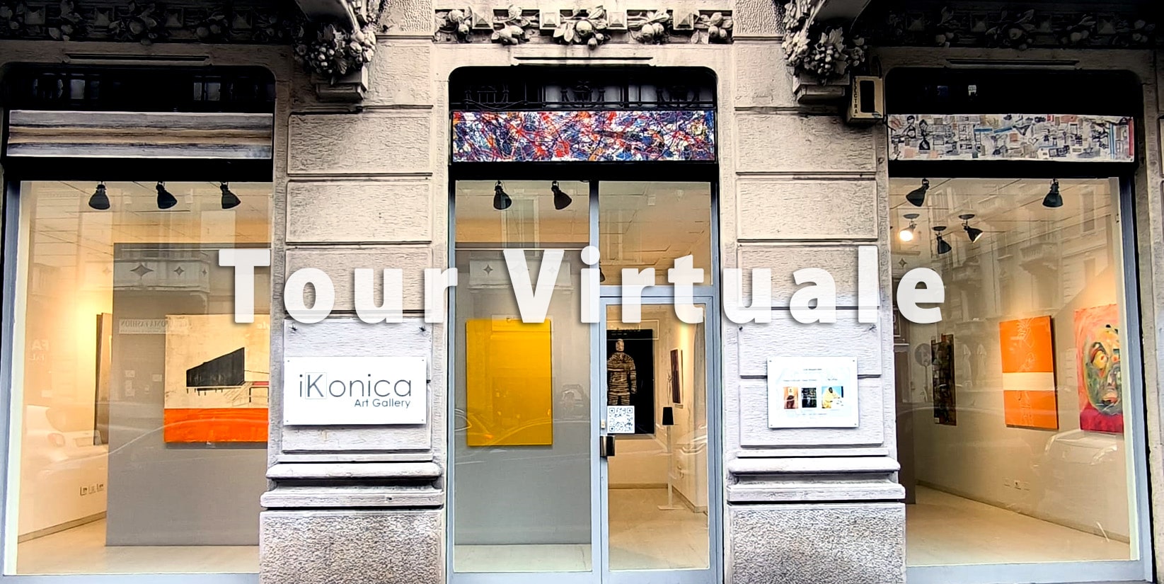 iKonica Art Gallery: Tour Virtuale della galleria d'arte di Milano